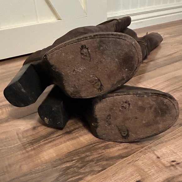 Freebird by Steven Brock Over the Knee Suede Boots - Picture 8 of 9